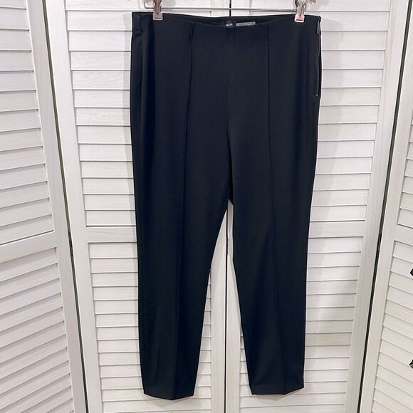 Ivanka Trump Ankle Pants Size 10 Black Stretch - Picture 2 of 10